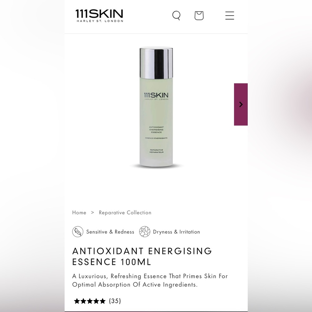 111 Skin Antioxidant Energizing Essence
